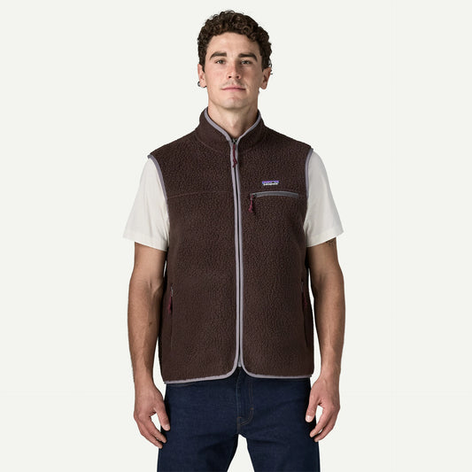 Men's Retro Pile Fleece Vest - US 0534