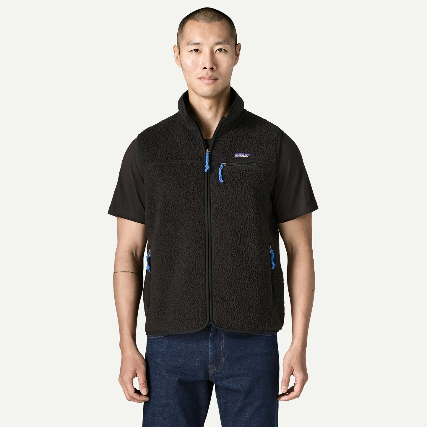 Men's Retro Pile Fleece Vest - US 2428
