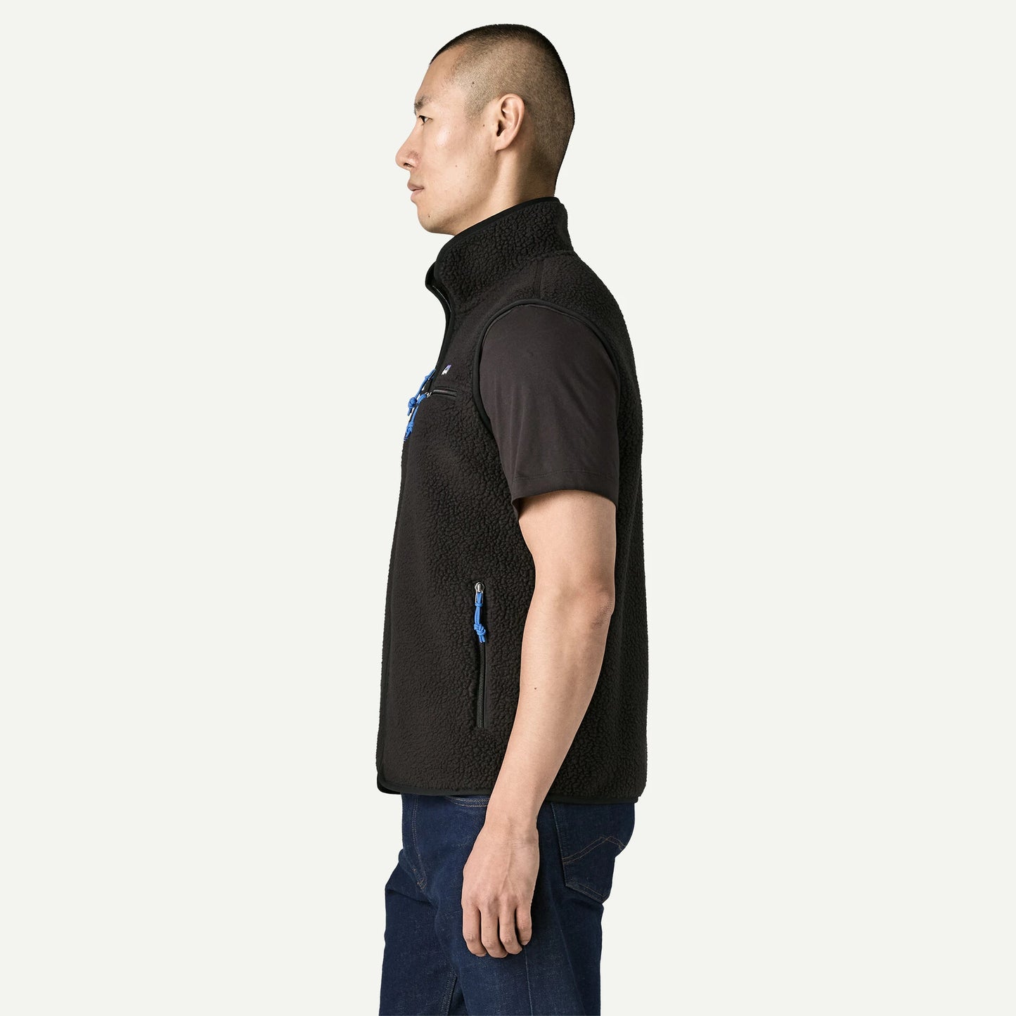 Men's Retro Pile Fleece Vest - US 2428