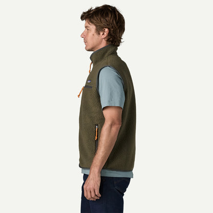 Men's Retro Pile Fleece Vest - US 5142