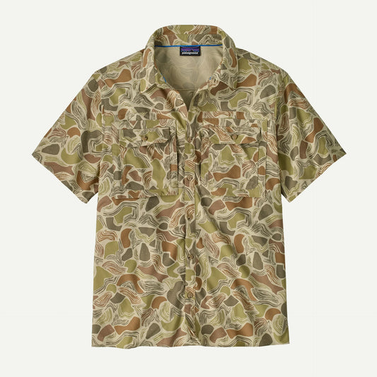 Men's Short-Sleeved Self-Guided Sun Shirt - US 8158