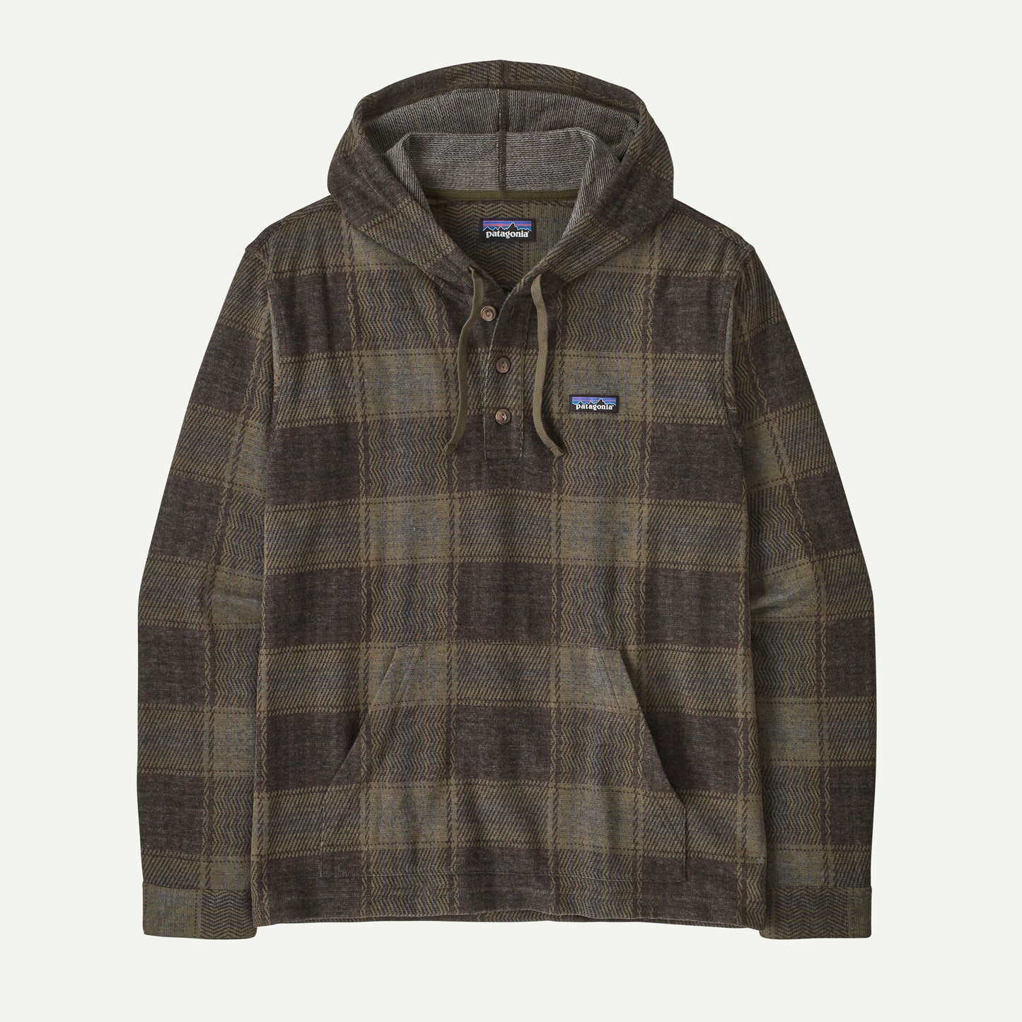 Men's Stretch Fjord Flannel Pullover Hoody - US 1711