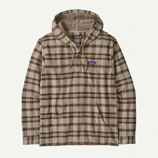 Men's Stretch Fjord Flannel Pullover Hoody - US 5139