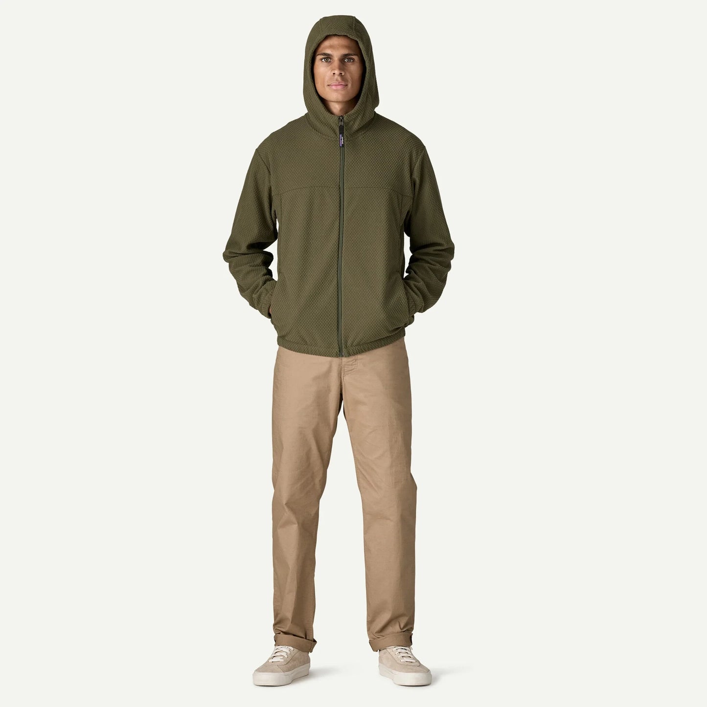 Men's Textured Fleece Hoody - US 3150