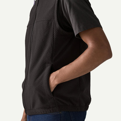 Men's Textured Fleece Vest - US 0199