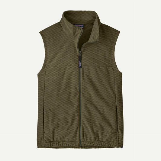 Men's Textured Fleece Vest - US 3301