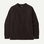 Recycled Wool-Blend Cable-Knit Crewneck Sweater - US 7467