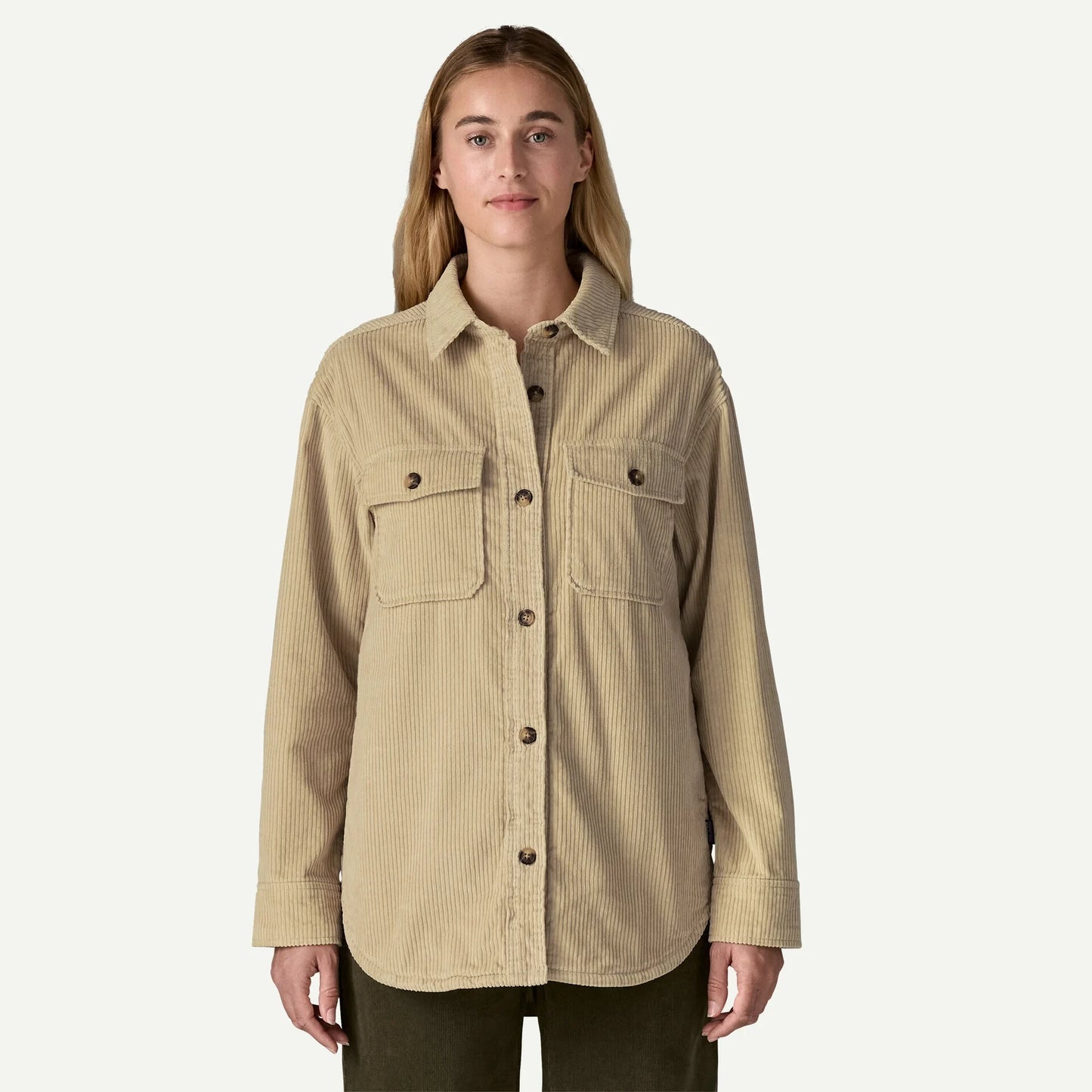 Women's Corduroy Overshirt Jacket - US 2371