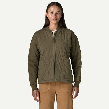 Women's Daily Quilted Bomber Jacket - US 1794