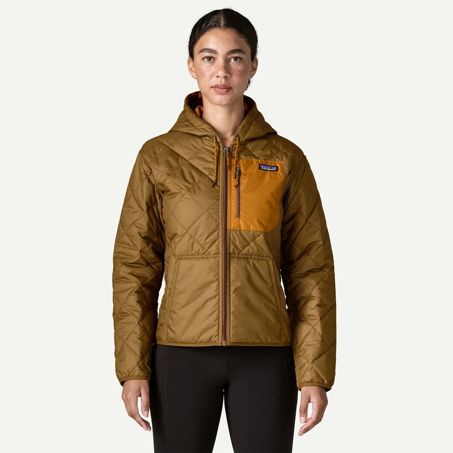 Women's Diamond Quilted Bomber Hoody - US 6300