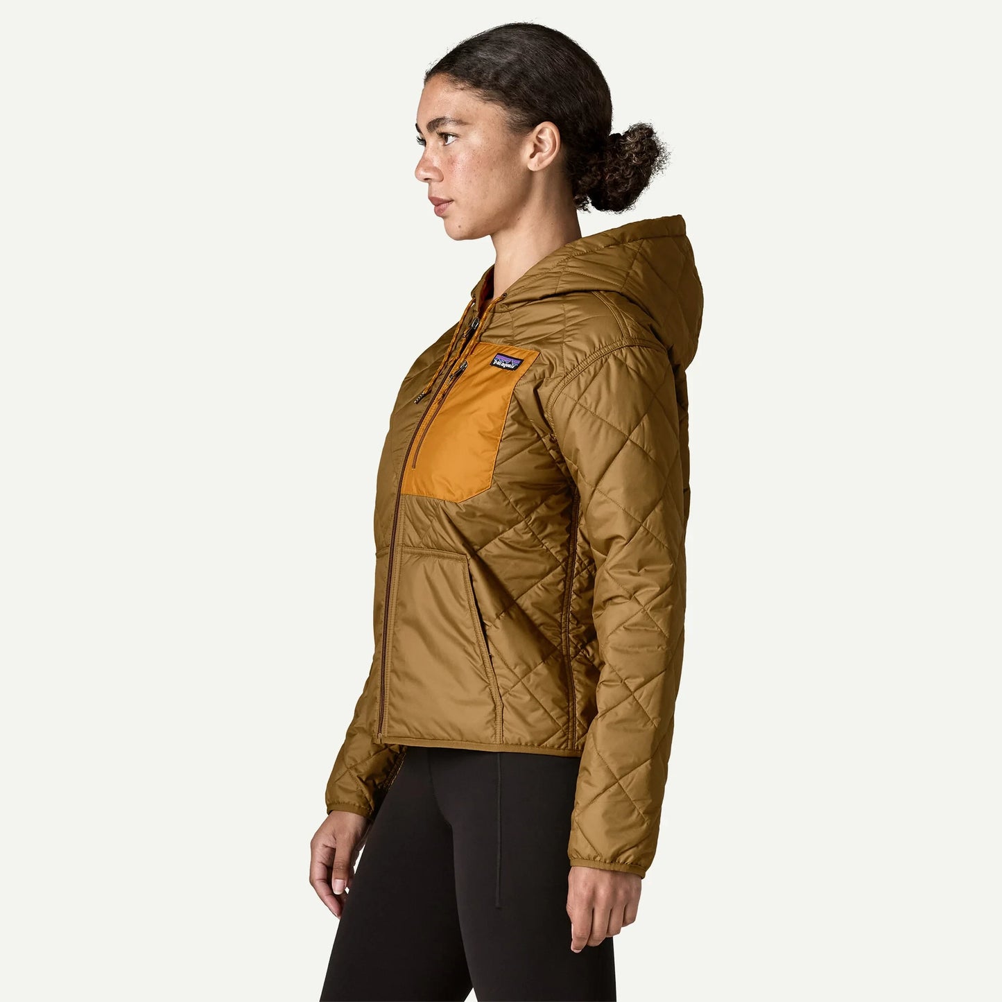 Women's Diamond Quilted Bomber Hoody - US 6300