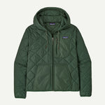 Women's Diamond Quilted Bomber Hoody - US 4924