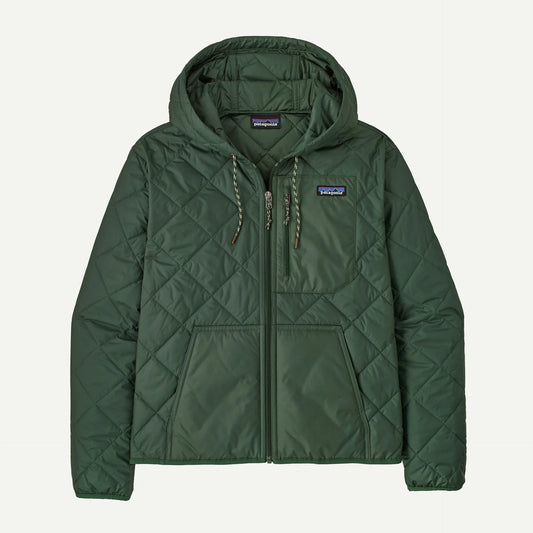 Women's Diamond Quilted Bomber Hoody - US 4924