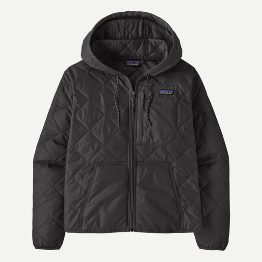 Women's Diamond Quilted Bomber Hoody - US 8050