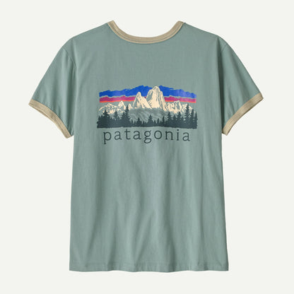 Women's Fitz Roy Foothills Ringer Tee - US 5219