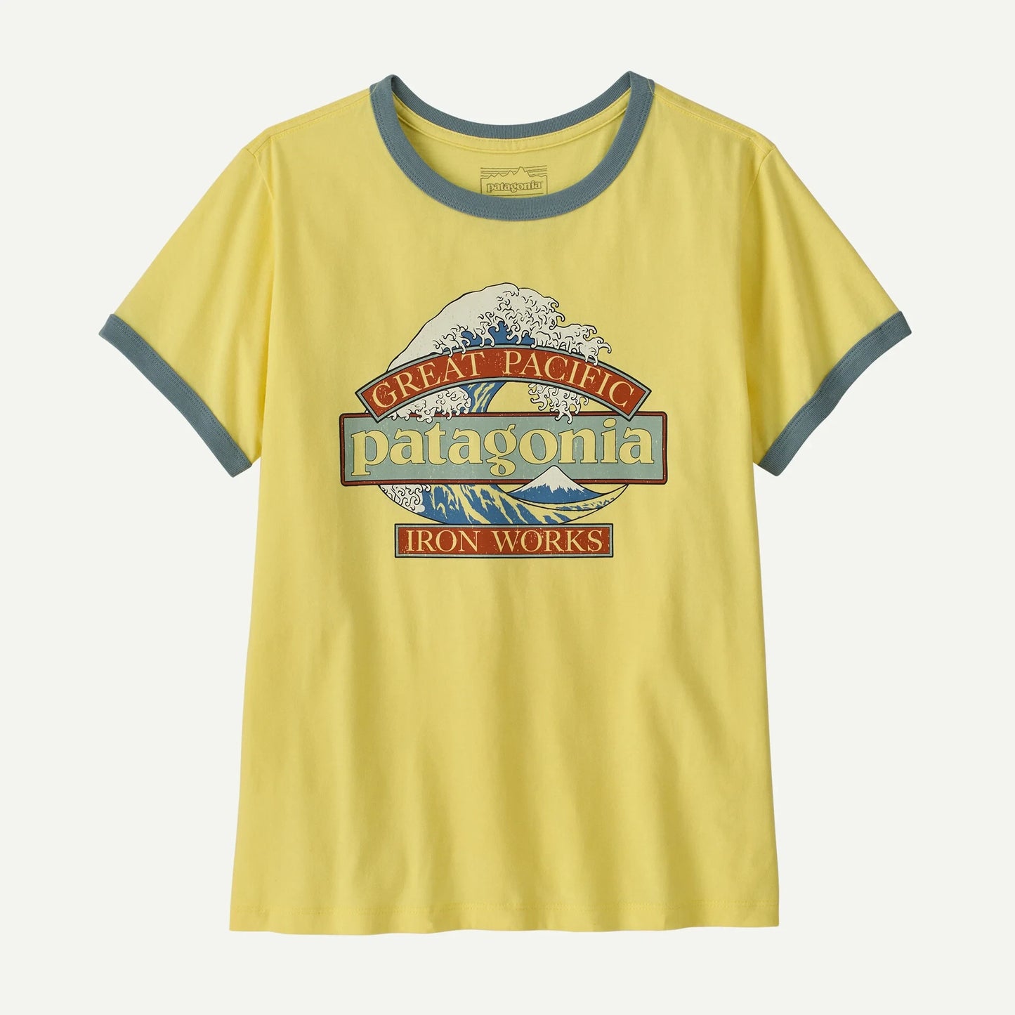 Women's Great Waves Ringer Tee - US 7057