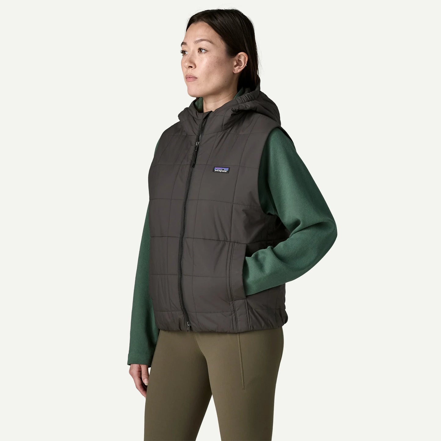 Women's Light Gust Hooded Vest - US 7055