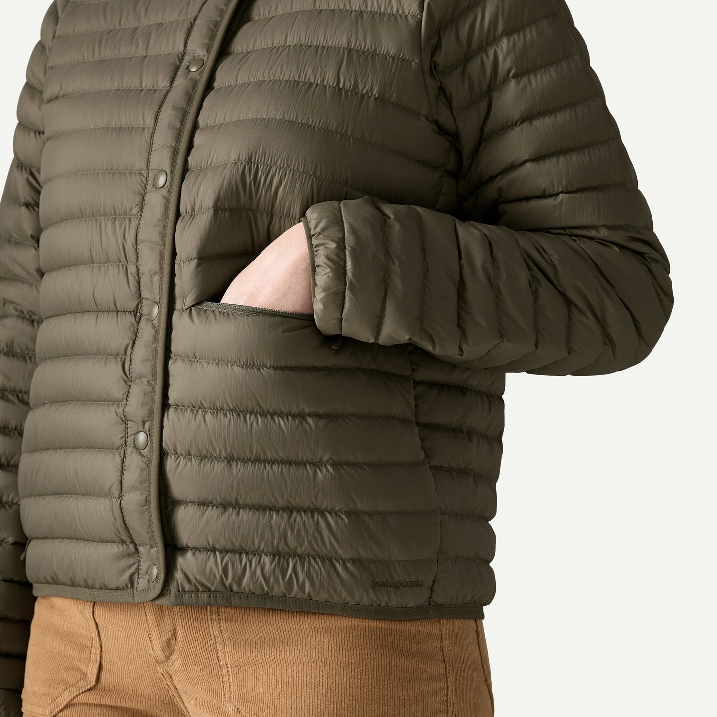 Women's Lightweight Reversible Down Sweater™ Cardigan - US 6345