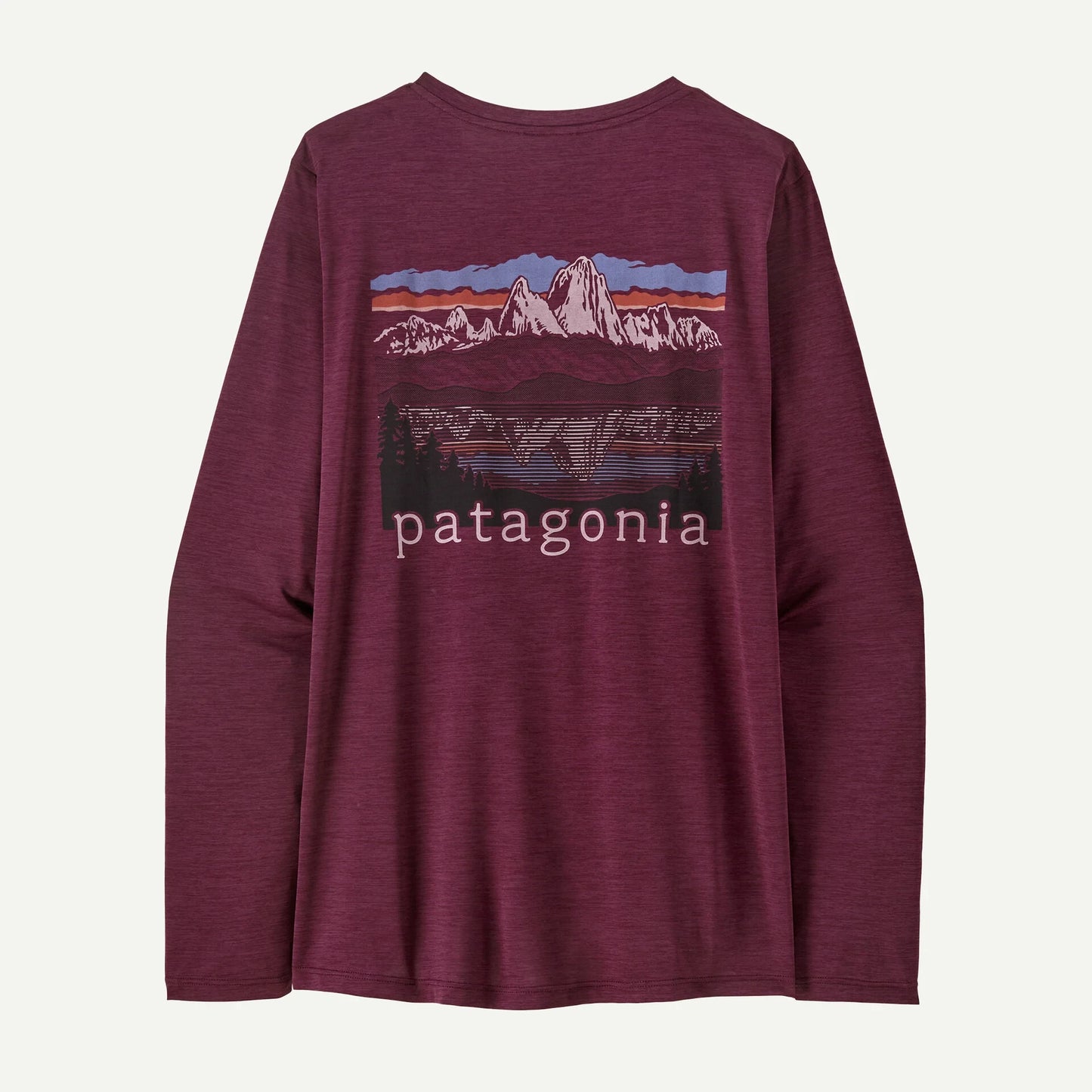 Women's Long-Sleeved Capilene® Cool Daily Shirt - Fitz Roy Foothills - US 1922