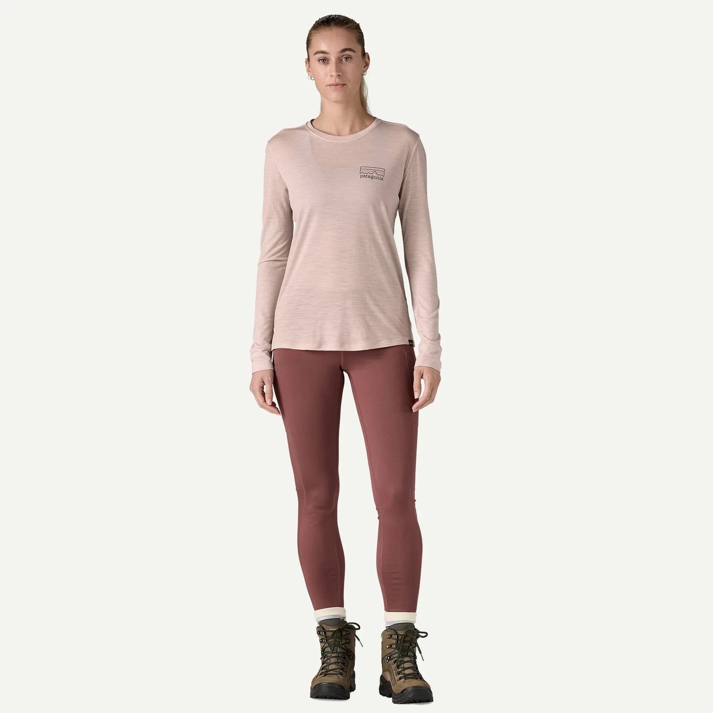 Women's Long-Sleeved Capilene® Cool Merino Blend Graphic Shirt - US 2822