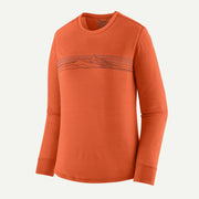 Strata Stripe: Coal Orange