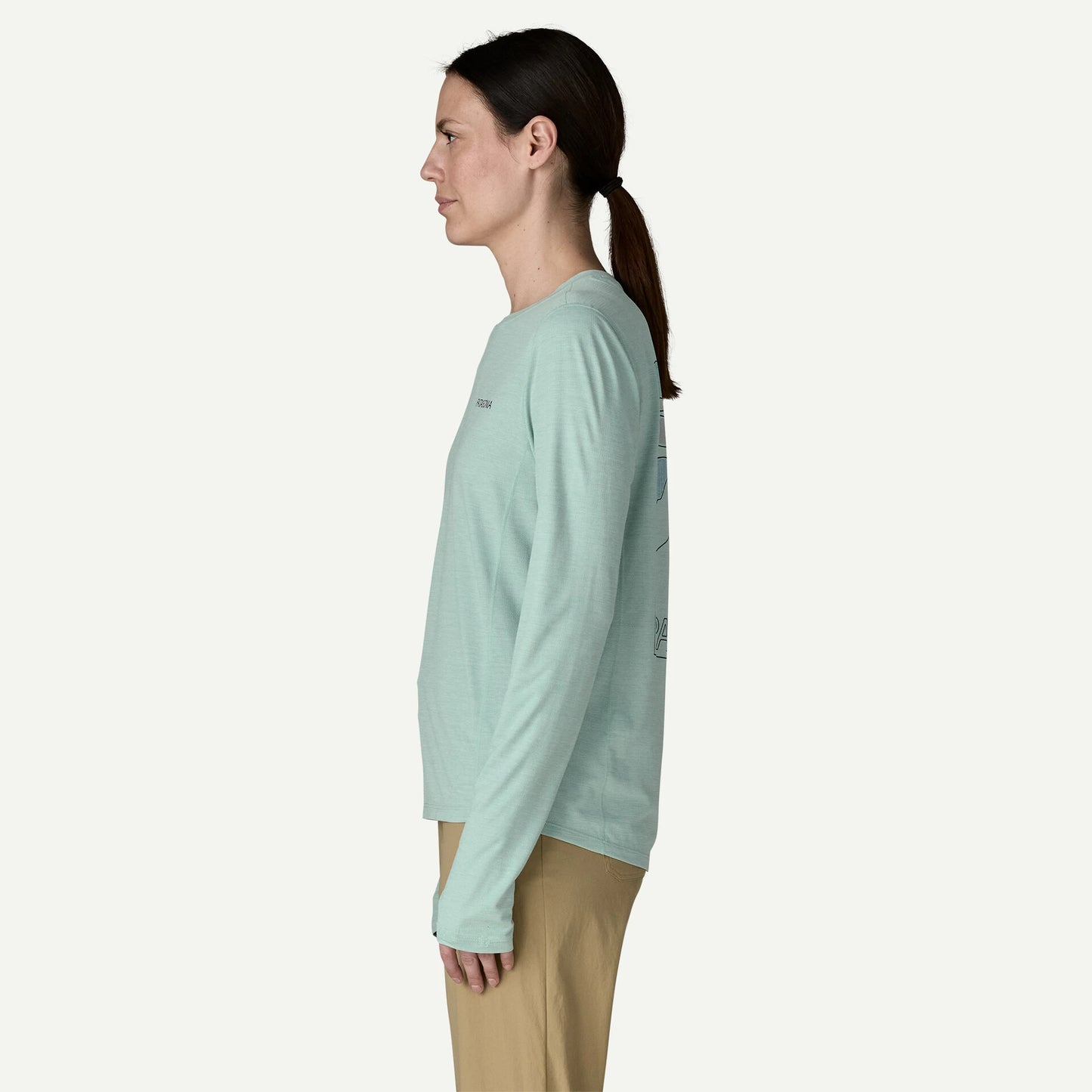 Women's Long-Sleeved Capilene® Cool Sun Shirt - Peak Visions - US 6411
