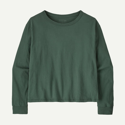 Women's Long-Sleeved Daily Easy-Cut T-Shirt - US 2249