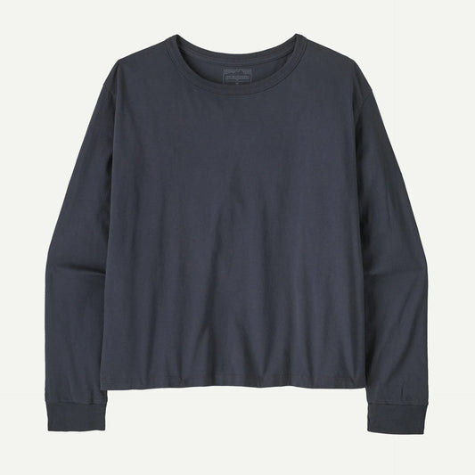 Women's Long-Sleeved Daily Easy-Cut T-Shirt - US 3840