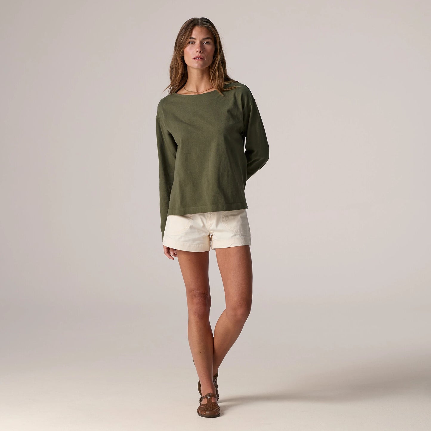 Women's Long-Sleeved Mariner Top - US 4980