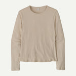 Women's Long-Sleeved Rib-Knit Top - US 9645