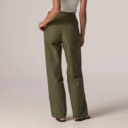 Women's Point Reyes Canvas Wide-Leg Pants - US 6217