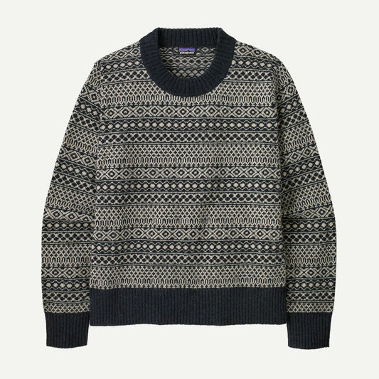 Women's Recycled Wool-Blend Crewneck Sweater - US 3167
