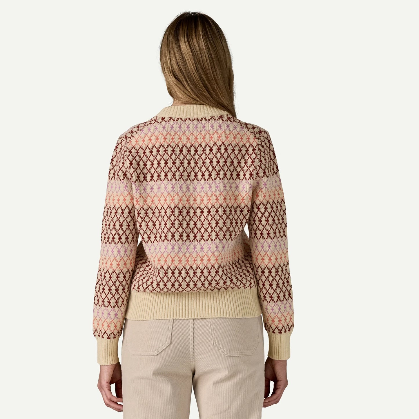 Women's Recycled Wool-Blend Crewneck Sweater - US 5056