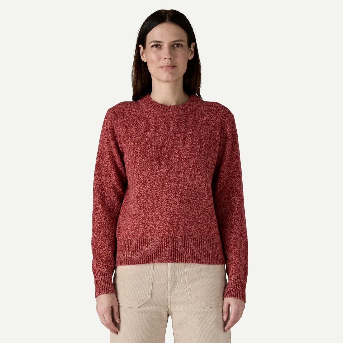 Women's Recycled Wool-Blend Crewneck Sweater - US 2205