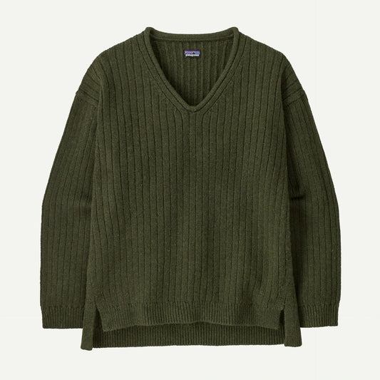 Women's Recycled Wool-Blend V-Neck Sweater - US 3265