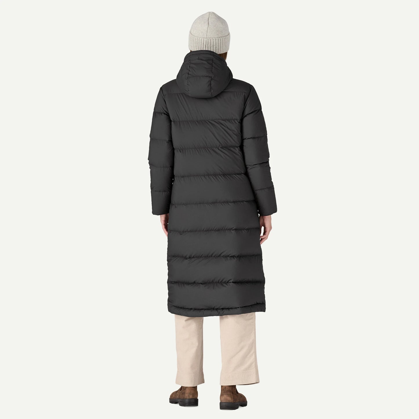 Women's Silent Down Long Parka - US 2781