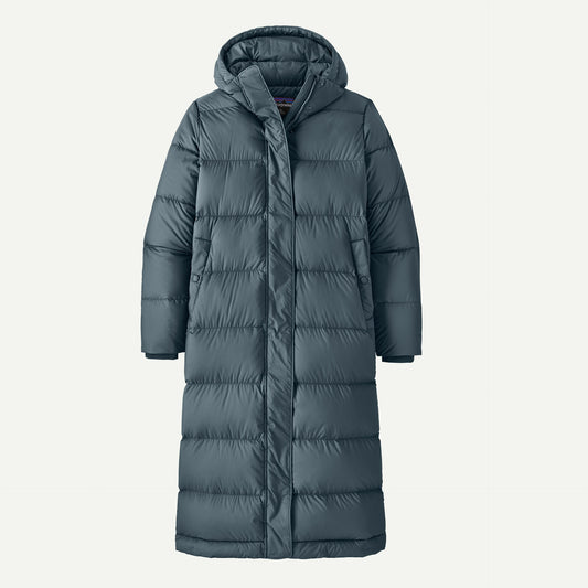 Women's Silent Down Long Parka - US 4607