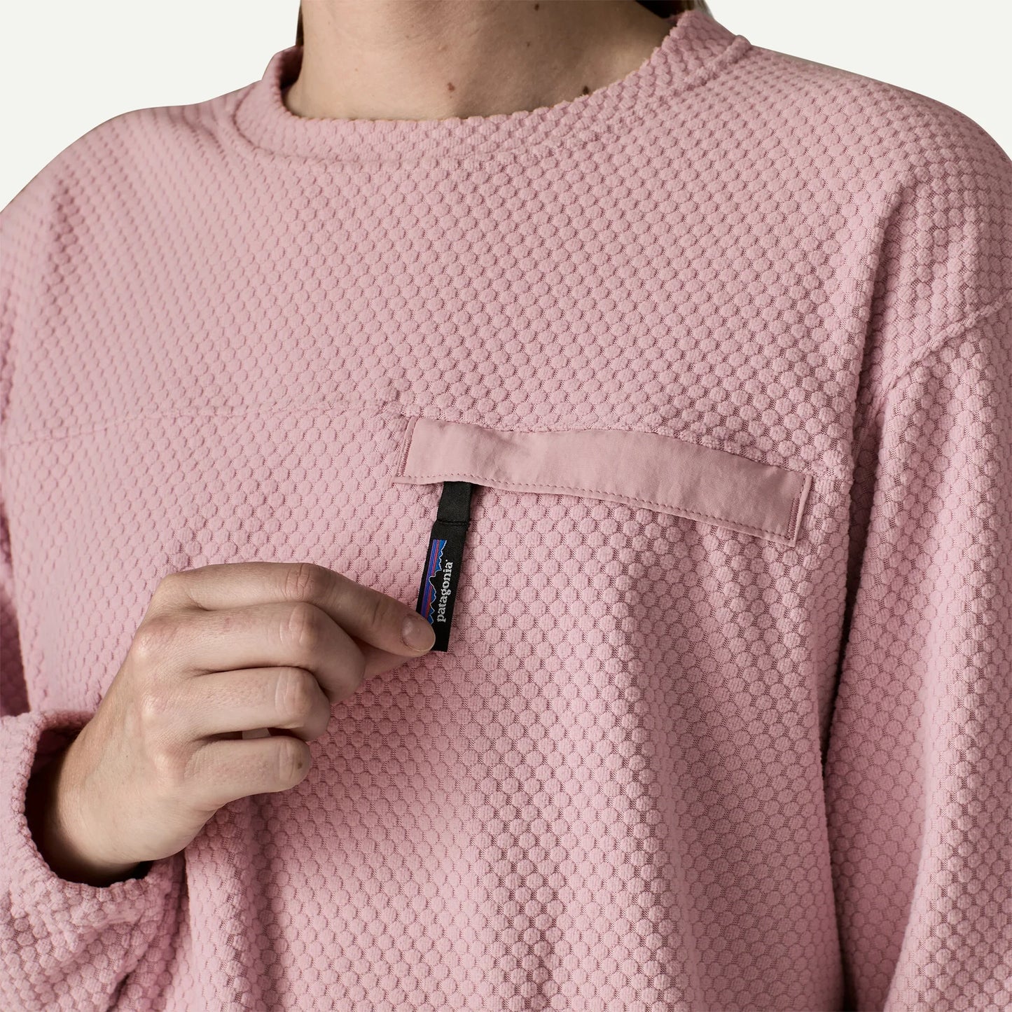 Women's Textured Fleece Crewneck - US 4899