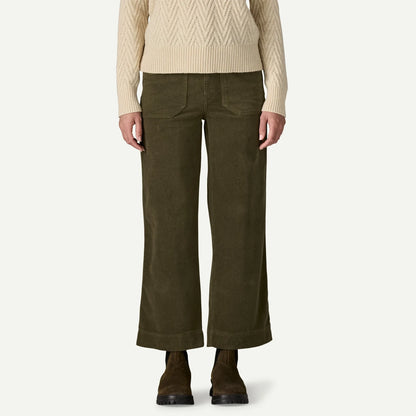 Women's Wide-Leg Corduroy Pants - US 6195