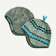 Diamond Stripe: Snowmelt Blue