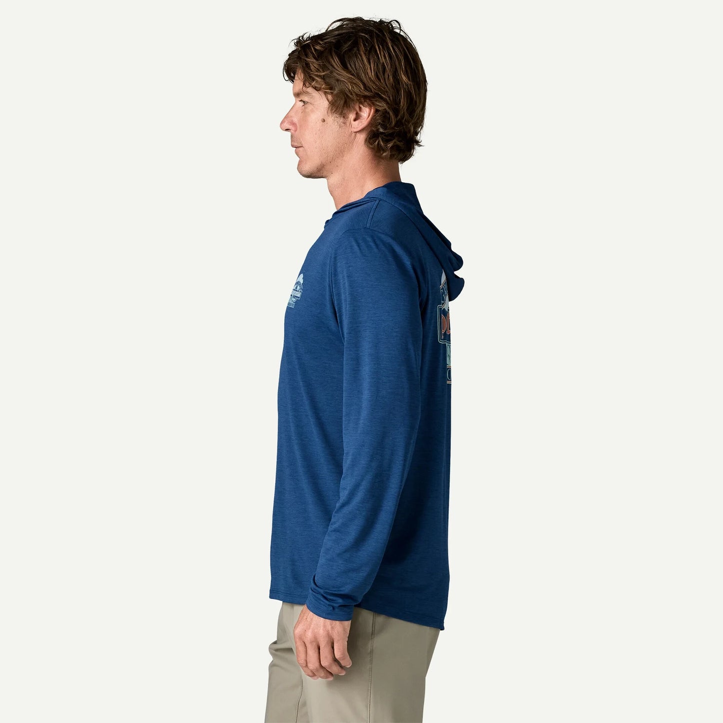 Men's Capilene® Cool Daily Hoody - Great Waves - US 4289