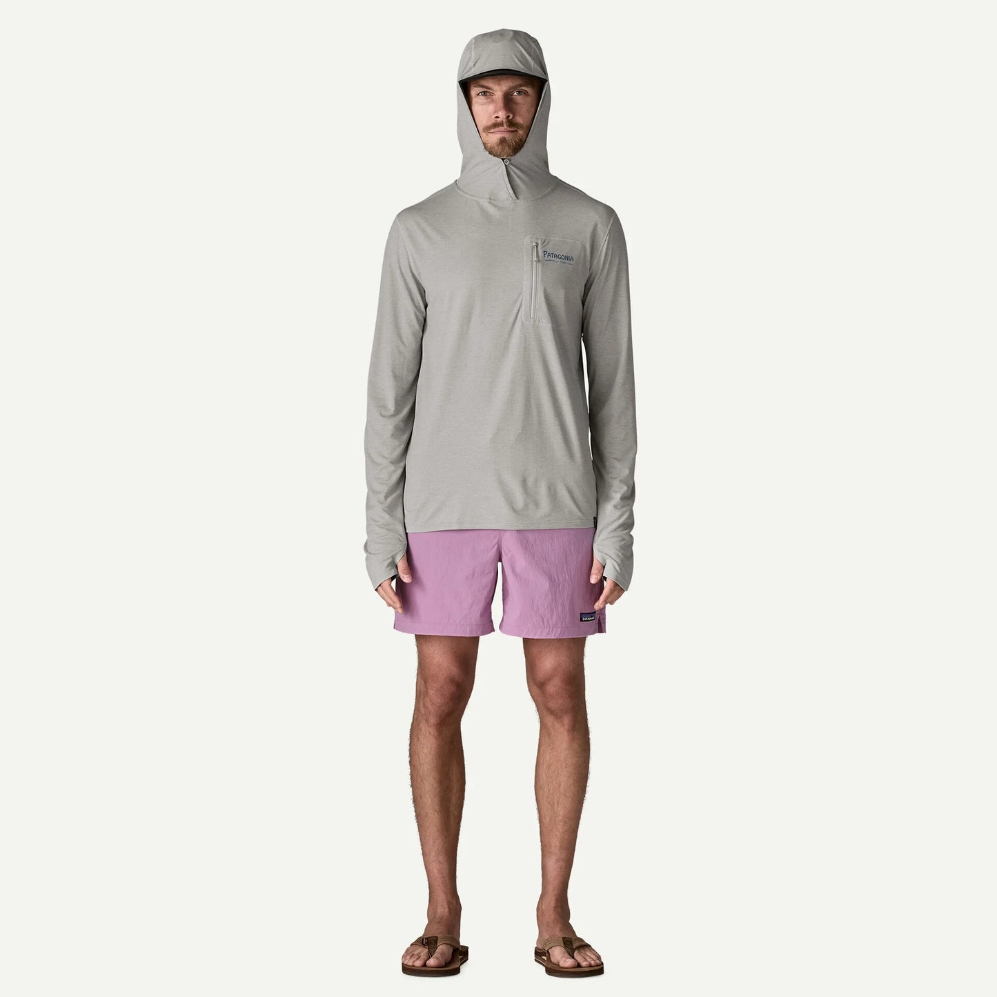 Men's Capilene® Cool Sun Hoody - Water People Banner - US 3398