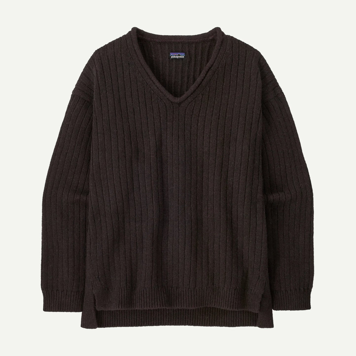 Women's Recycled Wool-Blend V-Neck Sweater - US 6250