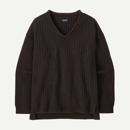 Women's Recycled Wool-Blend V-Neck Sweater - US 6250