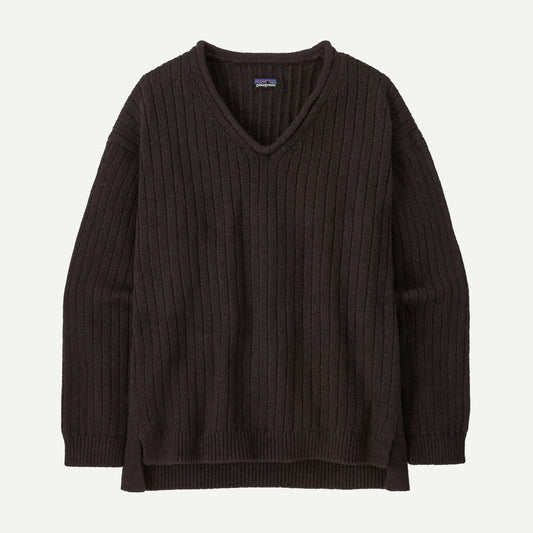 Women's Recycled Wool-Blend V-Neck Sweater - US 6250